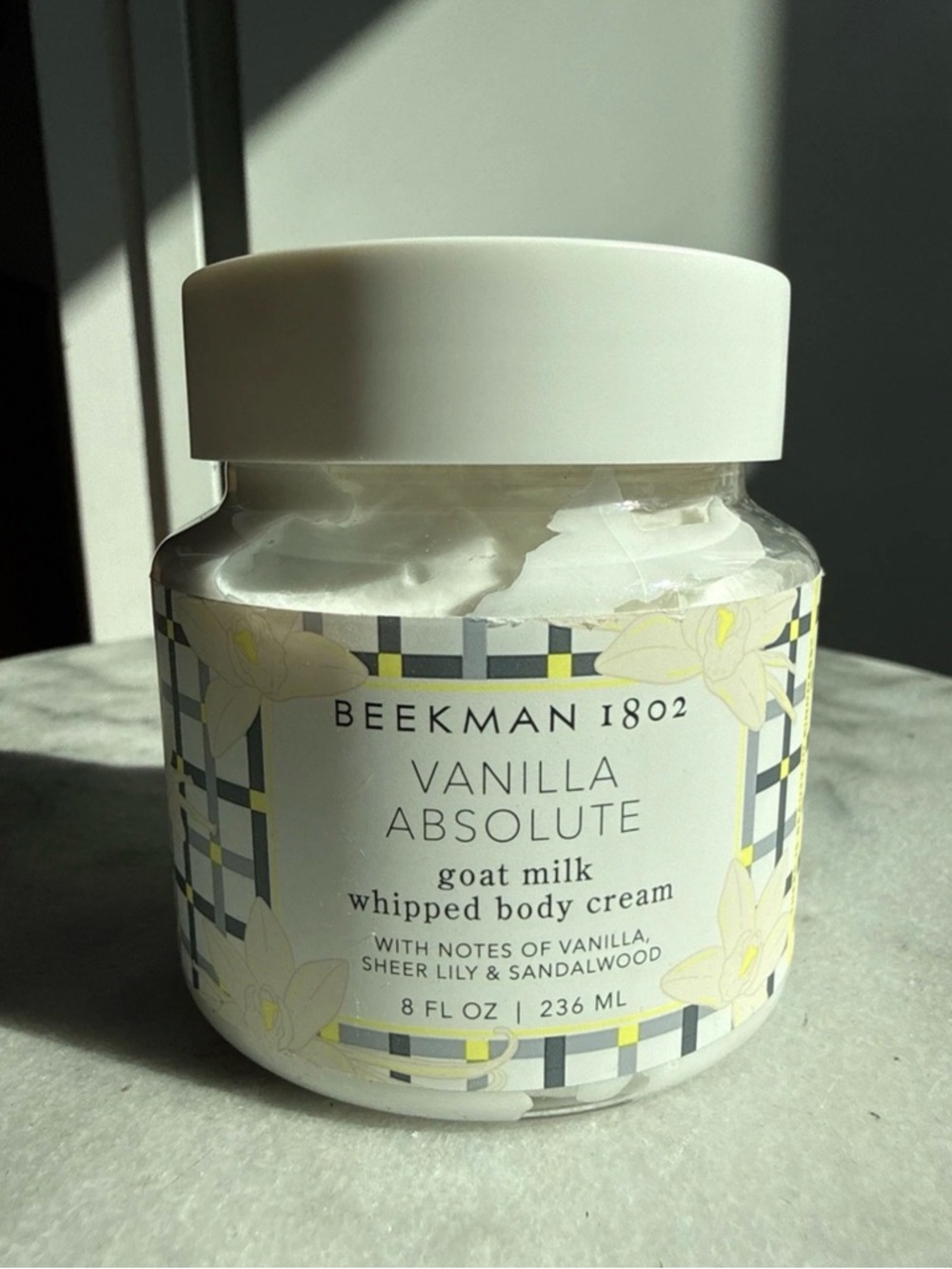 Beekman 1802 Vanilla Absolute Whipped Body Cream - White